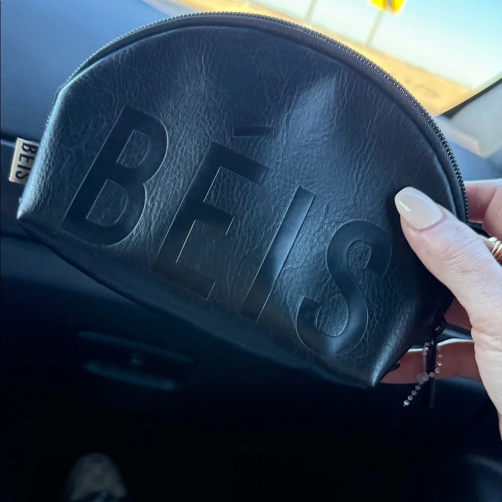 BEIS Black Cosmetic Pouch; From Bloomingdale's - Picture 5 of 6